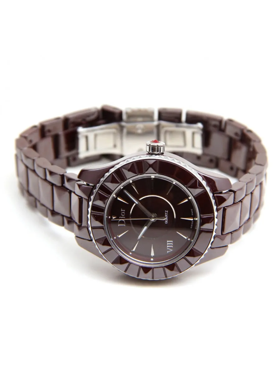 VIII Maroon Ceramic Bezel - Maroon Dial