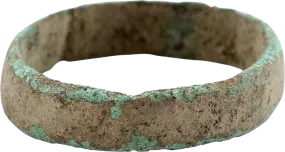 VIKING MAN’S WEDDING RING, 9TH-10TH CENTURY AD SIZE 10