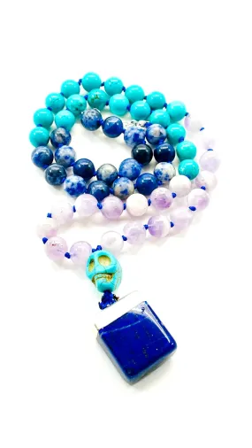Wisdom & Truth Half Mala Necklace