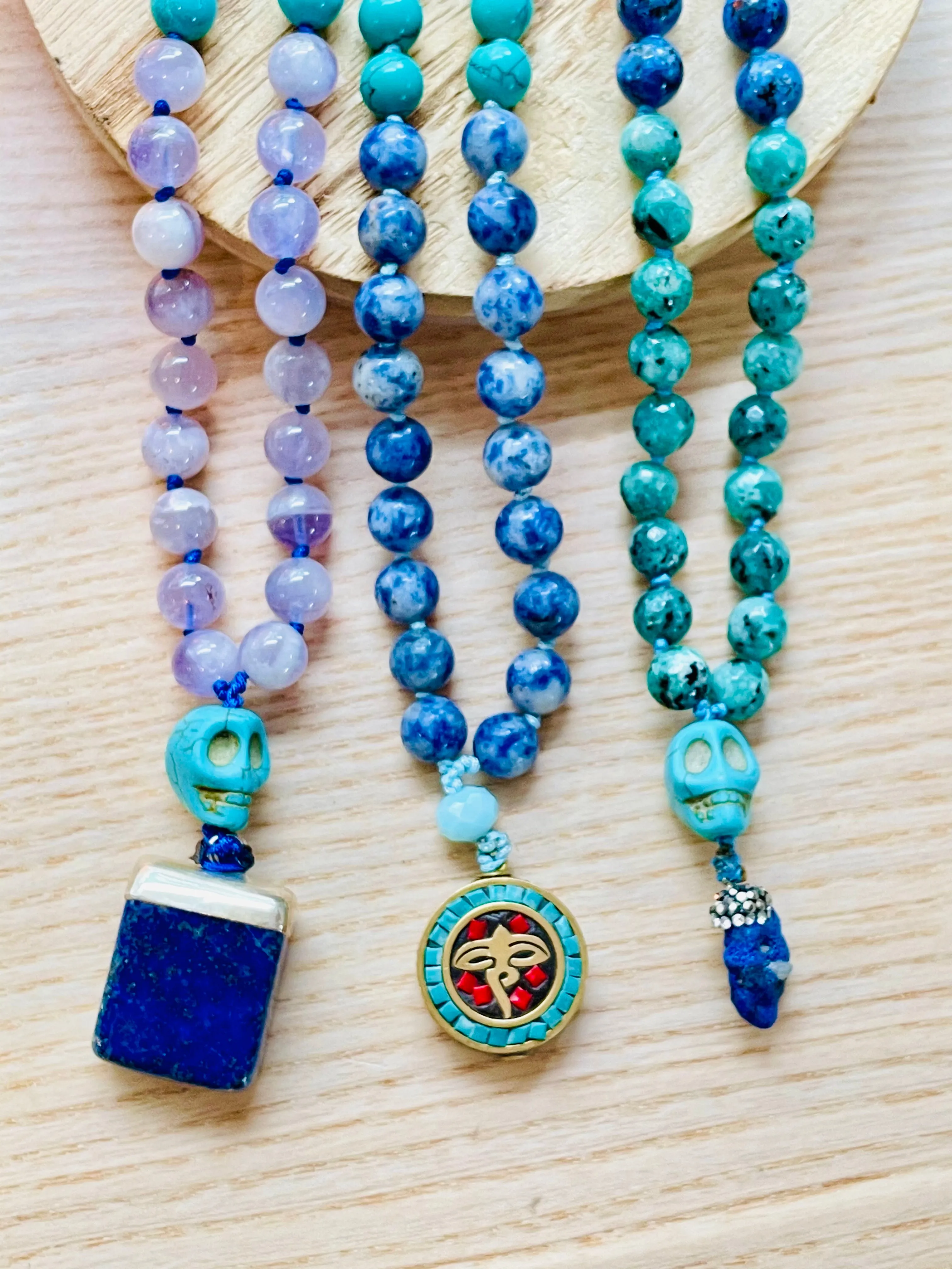 Wisdom & Truth Half Mala Necklace