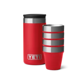 Yeti Shot Glasses & Case - Rescue Red