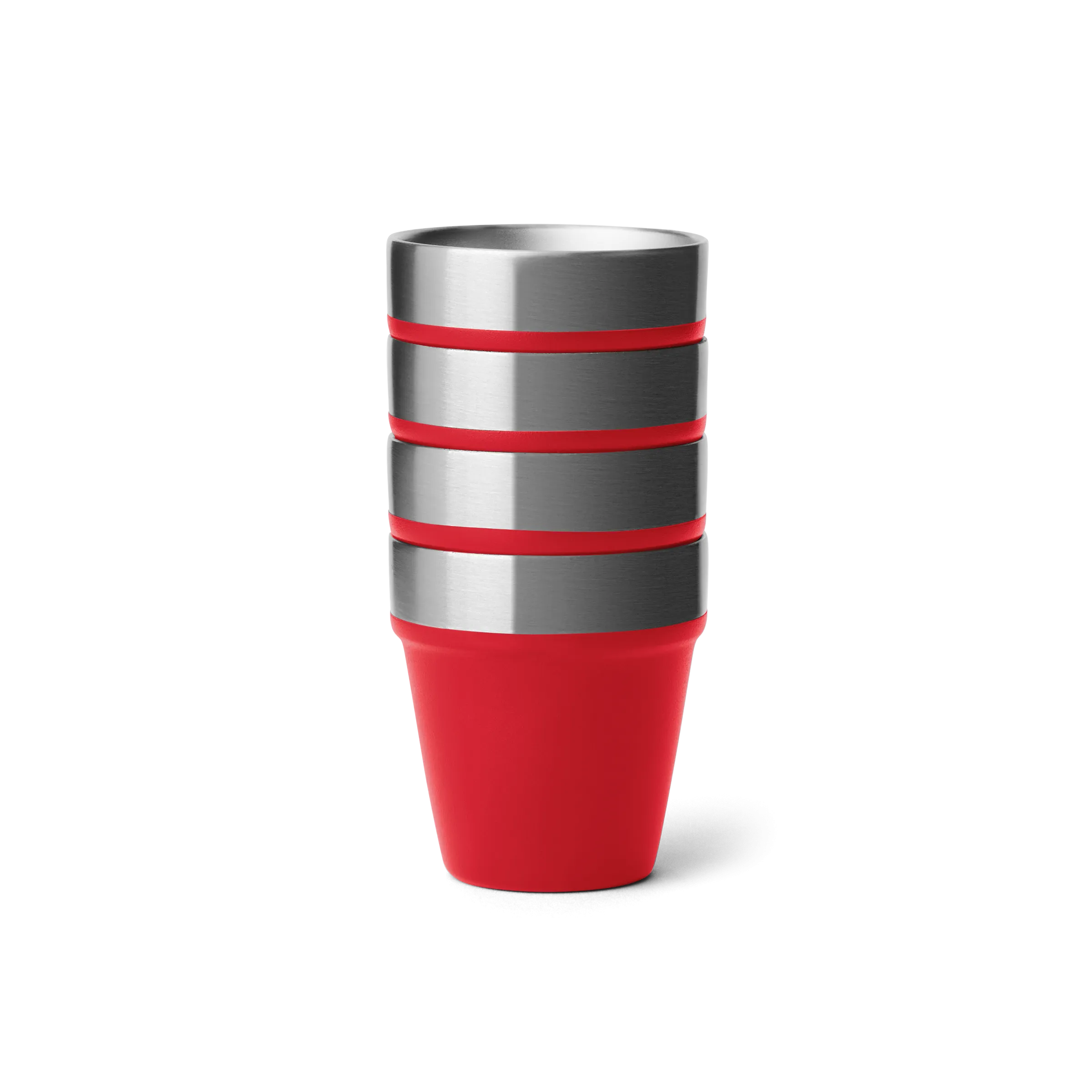 Yeti Shot Glasses & Case - Rescue Red