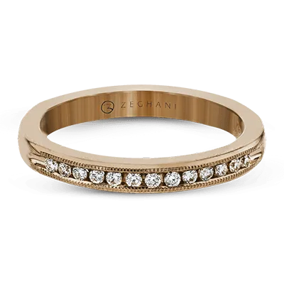 ZR41 Anniversary Ring in 14k Gold with Diamonds