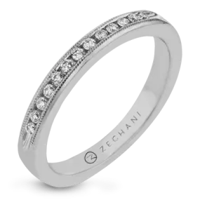 ZR41 Anniversary Ring in 14k Gold with Diamonds