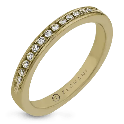 ZR41 Anniversary Ring in 14k Gold with Diamonds