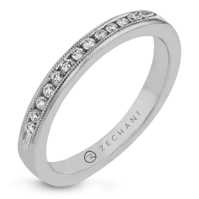 ZR41 Anniversary Ring in 14k Gold with Diamonds