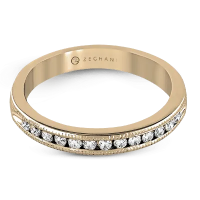 ZR42 Anniversary Ring in 14k Gold with Diamonds