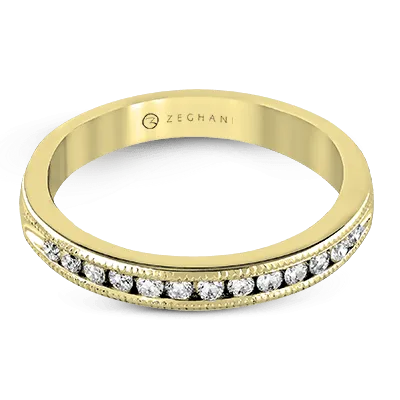 ZR42 Anniversary Ring in 14k Gold with Diamonds